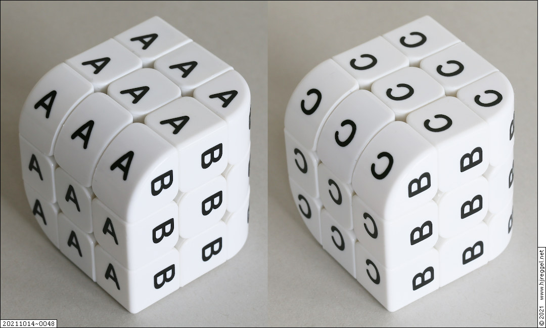 DIY Penrose-ABC Fully Determined Penrose Cube!