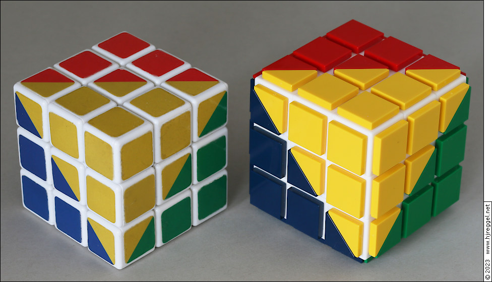 Brickermod Four Colors Cube